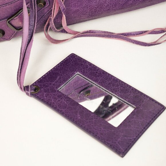 Balenciaga 2012 City Agneau Classic Hardware First Raisin Purple Leather Bag - Picture 9 of 16